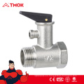 TMOK wholesale Water Media Plate con níquel Male threaded end latón válvula de seguridad con buen precio